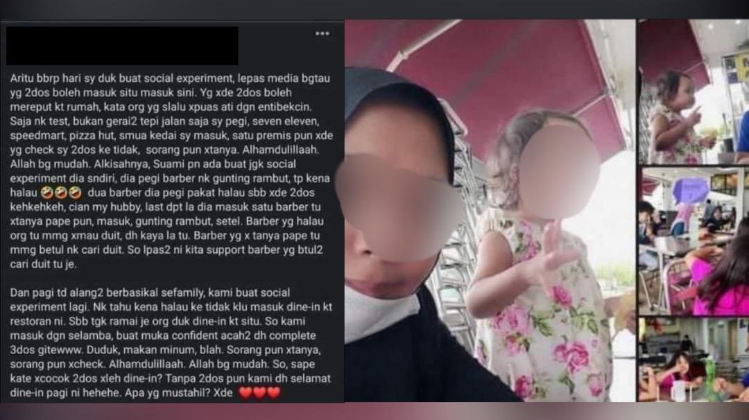 Polis tahan suami isteri lakukan eksperimen sosial cabar SOP