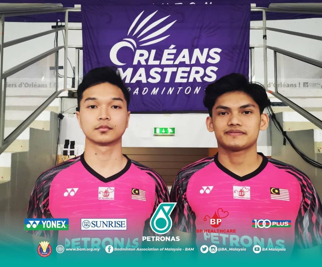 KUALA LUMPUR, 4 April (Bernama) -- Beregu muda lelaki negara, Wan Arif Wan Junaidi-Muhammad Haikal Nazri reda terpaksa melupakan hasrat untuk merangkul kejuaraan sulung di Kejohanan Masters Orleans di Perancis, selepas seorang daripada mereka didapati positif COVID-19, semalam.