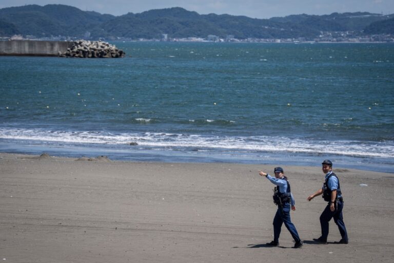 Tsunami wave in japan 2025