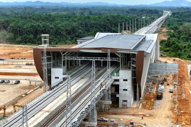 Projek ERCL catat kemajuan 89 peratus setakat Oktober 2025 - TVS