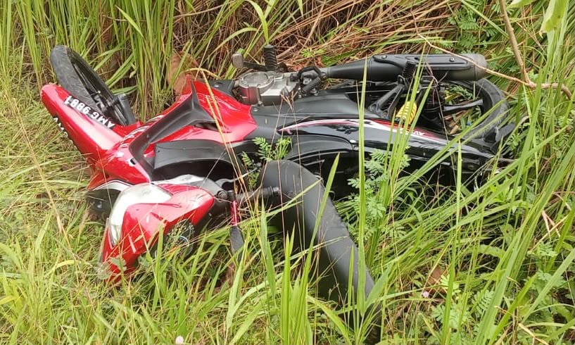 Penunggang motosikal maut dalam kemalangan kendiri