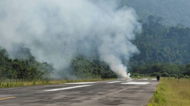 All five dead in helicopter crash at Long Lellang