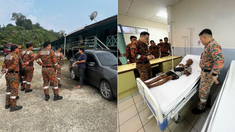 Warga emas hilang di kebun durian ditemui selamat