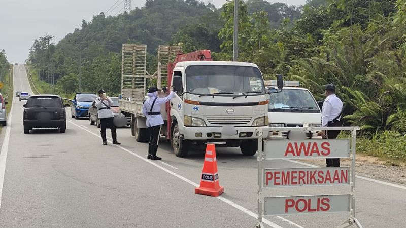 Ops Bersepadu IPD Song: 45 individu, 44 kenderaan diperiksa