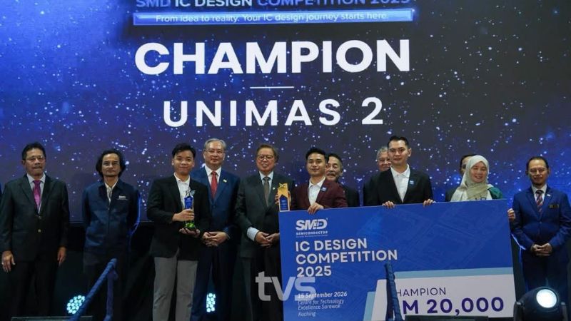 Mahasiswa UNIMAS juara keseluruhan ICDC25