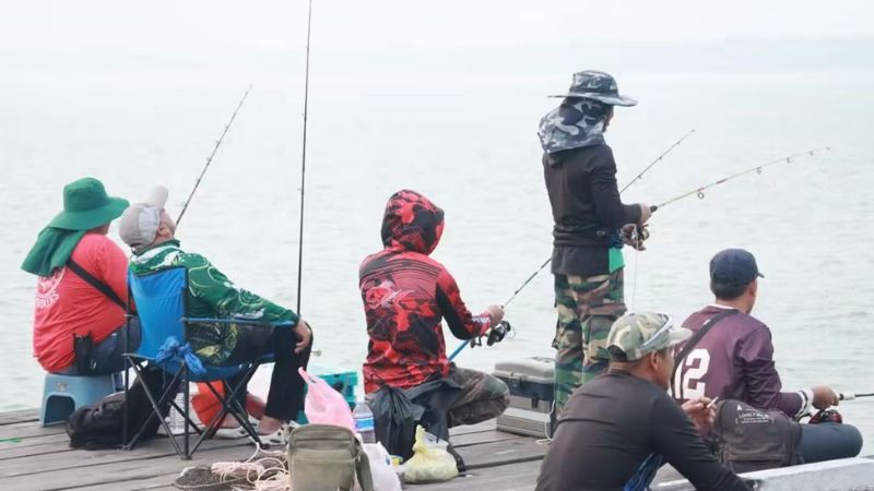 JPLS perkukuh kerjasama komuniti menerusi aktiviti memancing