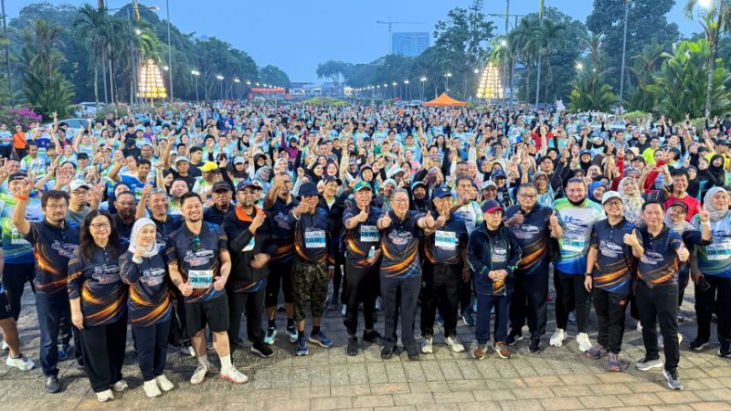 PEKEMA EVfy Run himpun 2,000 peserta