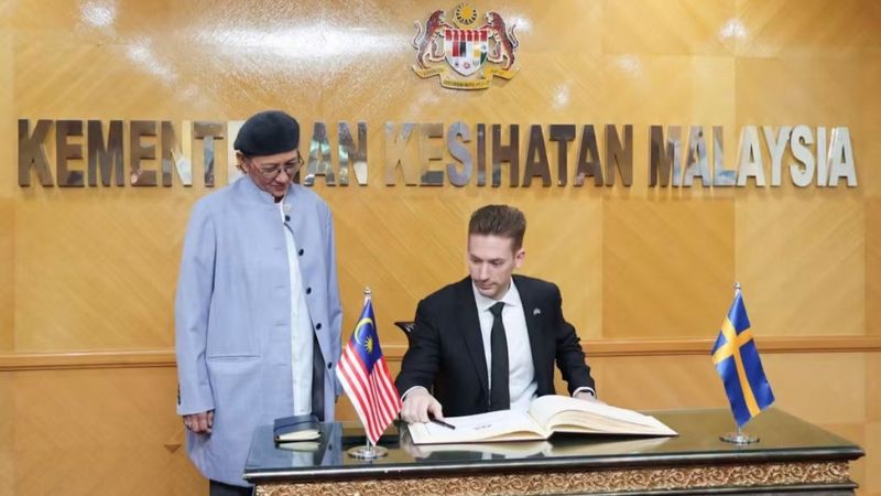 Malaysia, Sweden teroka kerjasama sektor kesihatan