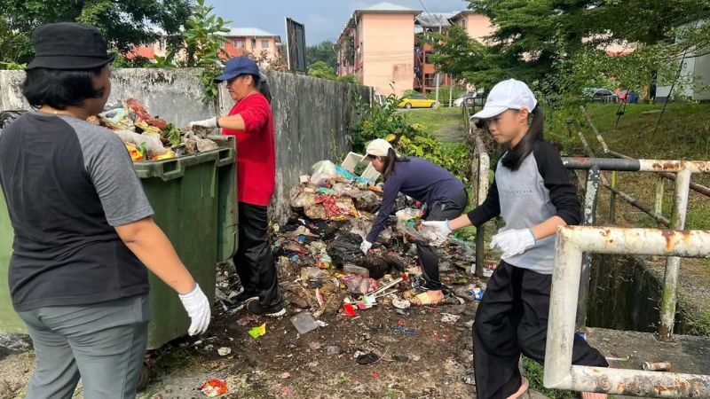 Hari Cuci Malaysia 2026 diteruskan di Taman Harmoni
