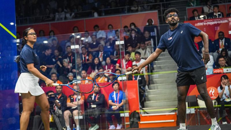 Aichi-Nagoya 2026: Ameeshenraj-Rachel raih gangsa beregu campuran skuasy