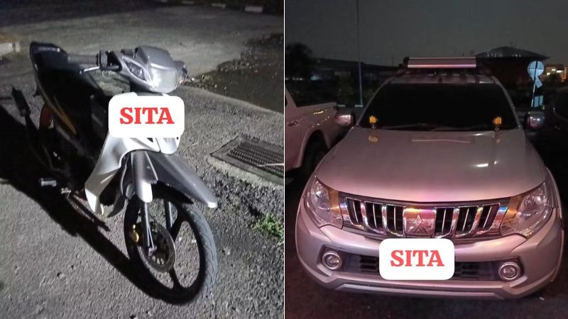 JPJ Sibu sita lapan kenderaan