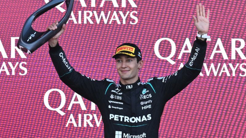 George Russell atasi Max Verstappen untuk juarai GP Azerbaijan