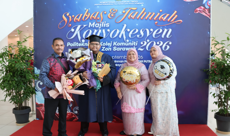 Anak Rubiah Wang tamatkan pengajian TVET