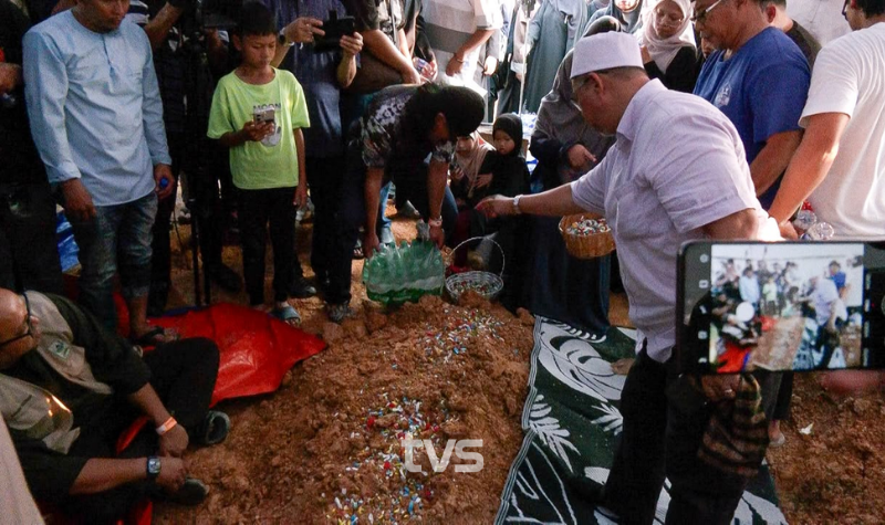 Jenazah Kapten Zainol Afiq selamat dikebumikan