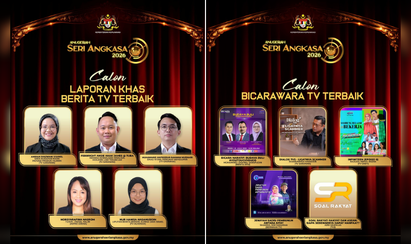 TVS raih 10 pencalonan Anugerah Seri Angkasa 2026