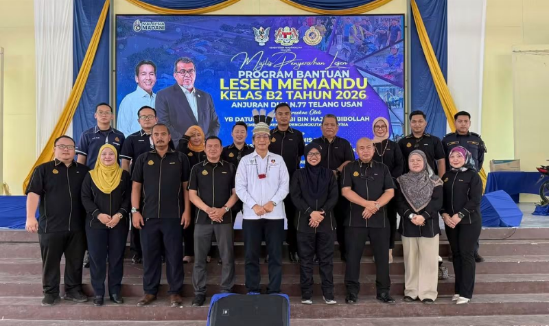 471 peserta Telang Usan lulus lesen memandu B2