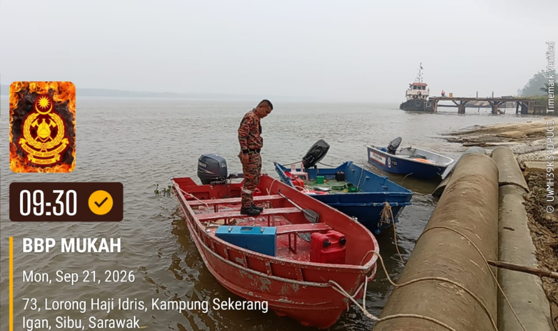 SAR lelaki terjatuh di Sungai Igan diteruskan