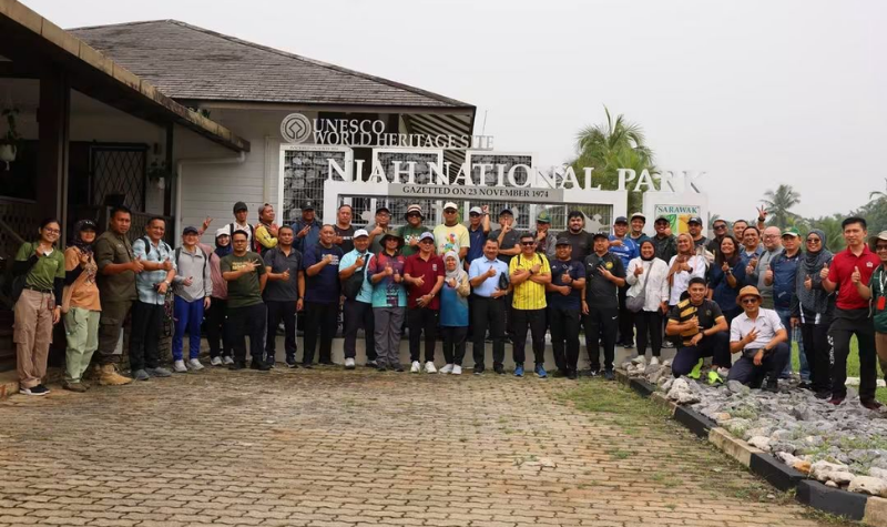 Delegasi NFCC hayati khazanah alam Taman Negara Niah