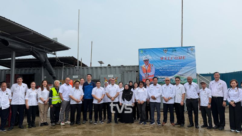 Projek pengorekan Kuala Baram capai 90 peratus, mendahului jadual