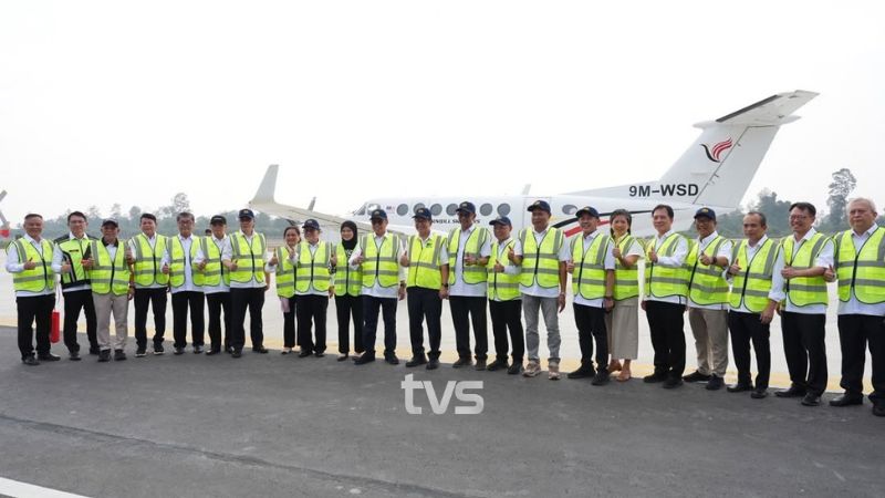 Premier saksikan pendaratan percubaan di STOLport Bebuling