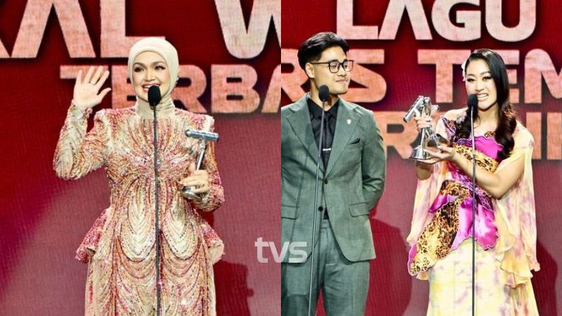 AIM25: Siti Nurhaliza rangkul Lagu Terbaik, Aisha Retno ungguli Album Terbaik