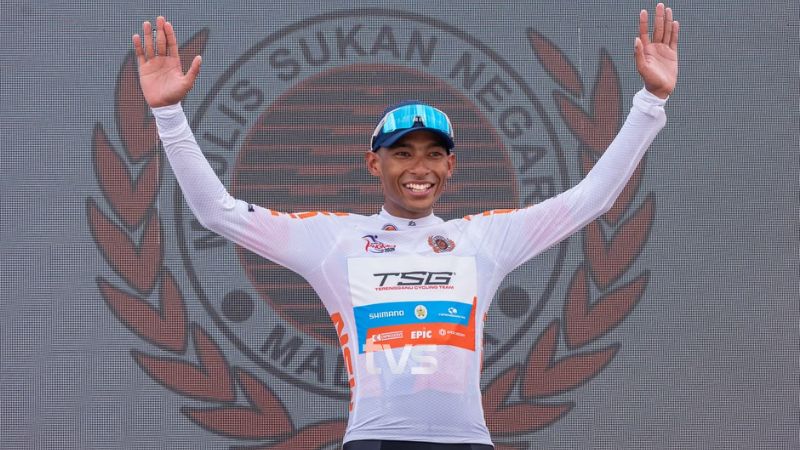 LTdL 2026: Aiman Rosli cemerlang sambar Jersi Asia pada peringkat pertama