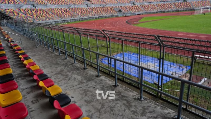 Ariffin Stadium receives AFC's conditional approval, final work is underway.