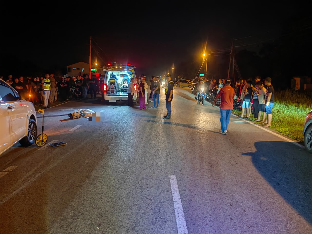 Warga emas maut dilanggar MPV di Batu Kawa