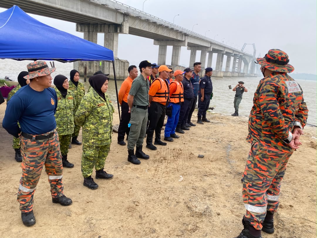 SAR hari keempat cari pekerja jatuh dari tongkang di Sungai Igan
