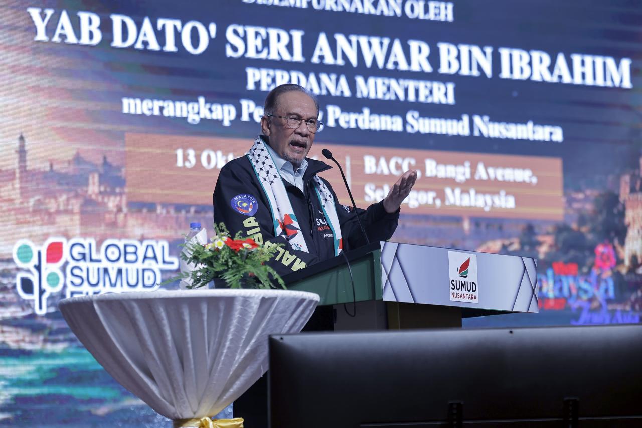 PM Anwar condemns the failure of international order in dealing with Palestinian suffering