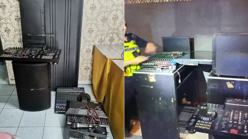 Polis serbu pusat hiburan tanpa lesen di Tabuan Tranquility