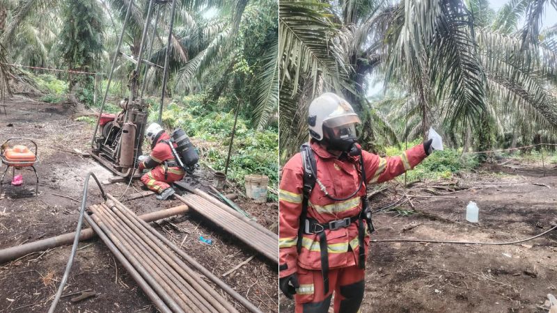Underground gas leak detected in Kuala Baram