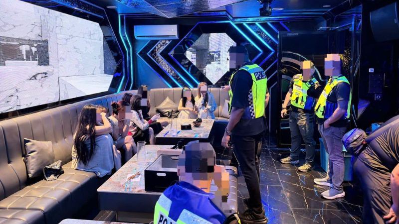 The entertainment premises of foreigners without a permit were raided