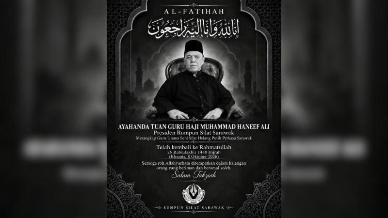 Sarawak celebrity died at the age of 78