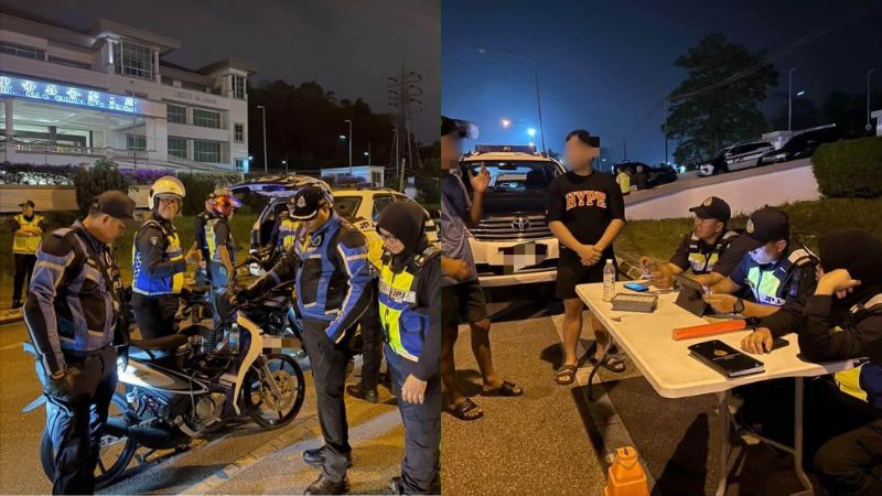 16 vehicles seized in an integrated operation at Miri
