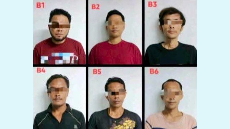 Enam lelaki positif dadah ditahan di Bau