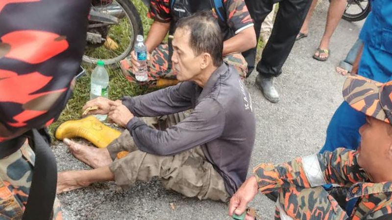 Lelaki hilang lapan hari ditemui selamat di hutan Emperoh Jambu
