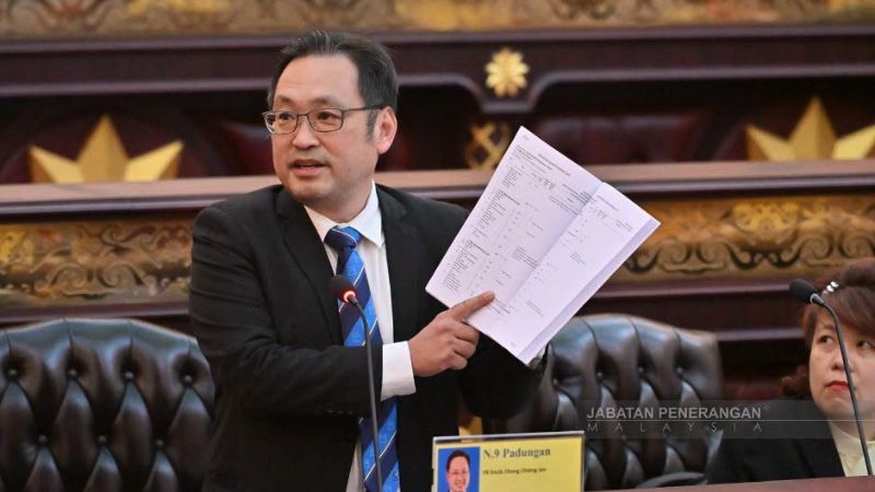 DUN Sarawak: Chong digantung hadiri persidangan