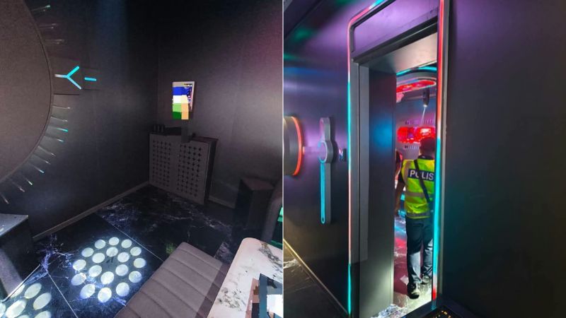 The entertainment center operates over time of raids