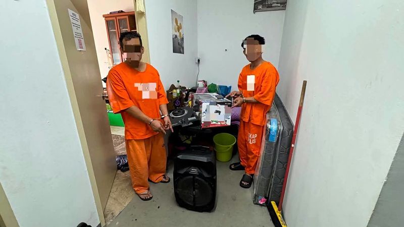 Dua suspek pecah masuk premis perniagaan dipenjara tiga tahun