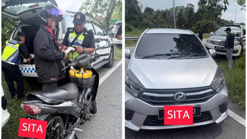 12 vehicles seized in a special operation in Kuching