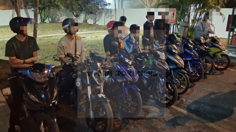 43 suits were filed, 13 motorcycles detained at the Motorcycle Op in Kuching