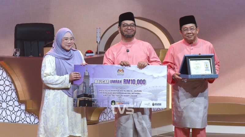 Nur Syakura dedicated the victory to Amnah Ayup