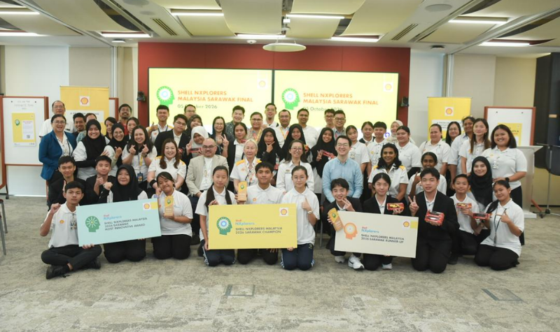 Shell NXplorers Sarawak Junior Lottery Championship, up to the national level