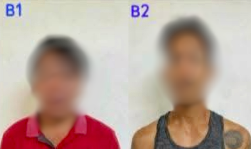 Two men were arrested on drug charges.