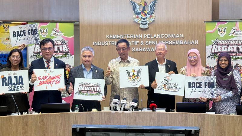 Regata Sarawak 2026 berlangsung 30 Oktober hingga 1 November