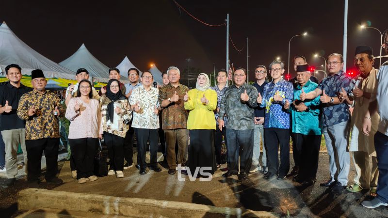 Jalan Tan Sri Abang Ikhwan Zaini siap dinaik taraf