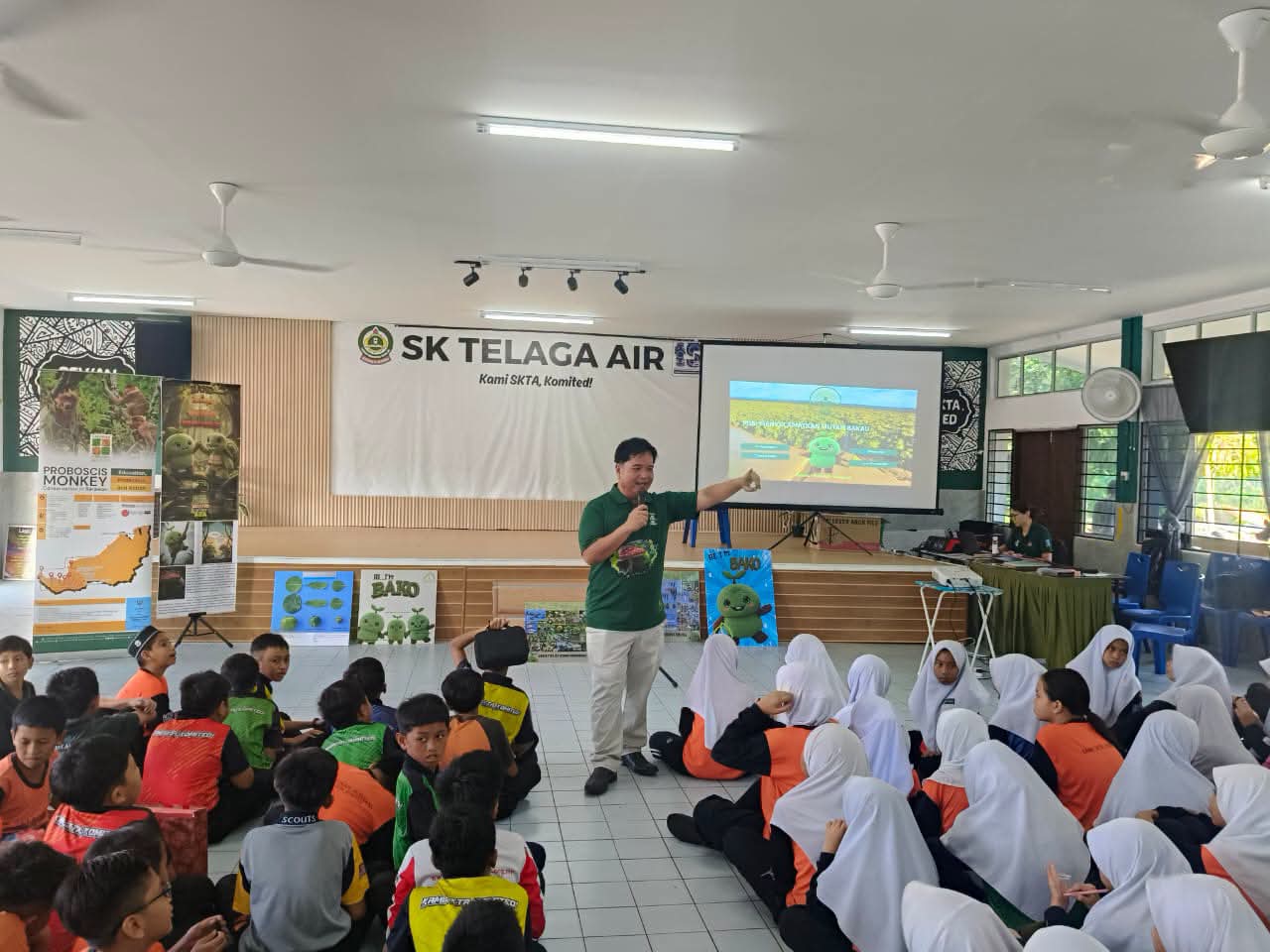 132 peserta sertai Program Kesedaran Hidupan Liar di SK Telaga Air