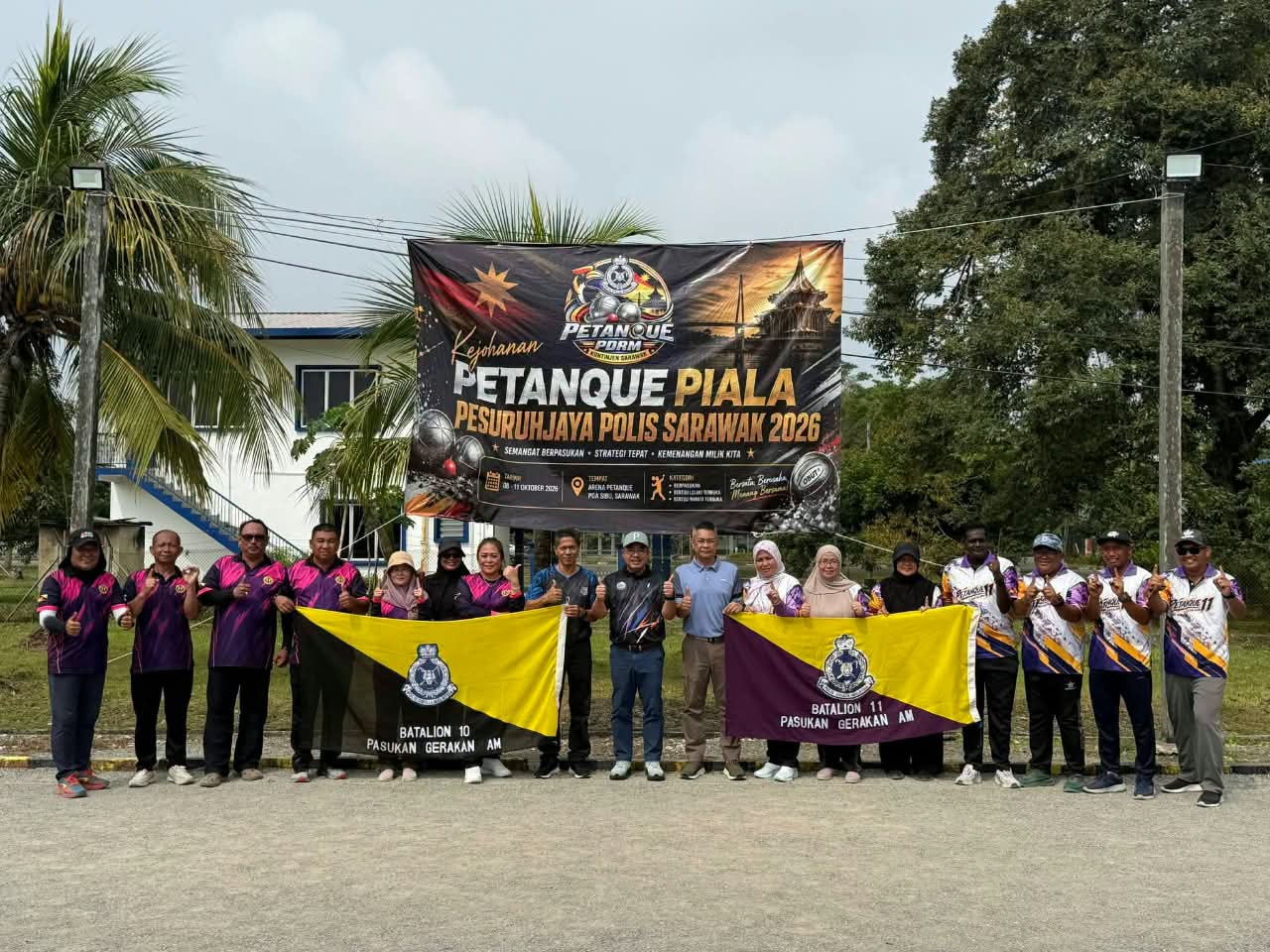 The 11th Battalion of the PGA Champion Petanque