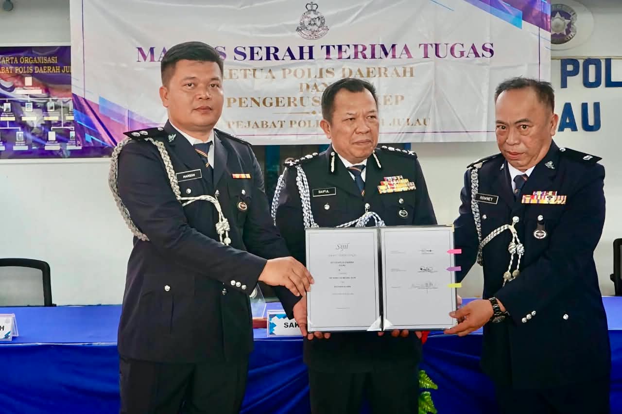 DSP Rowney Michael Jalak terajui IPD Julau